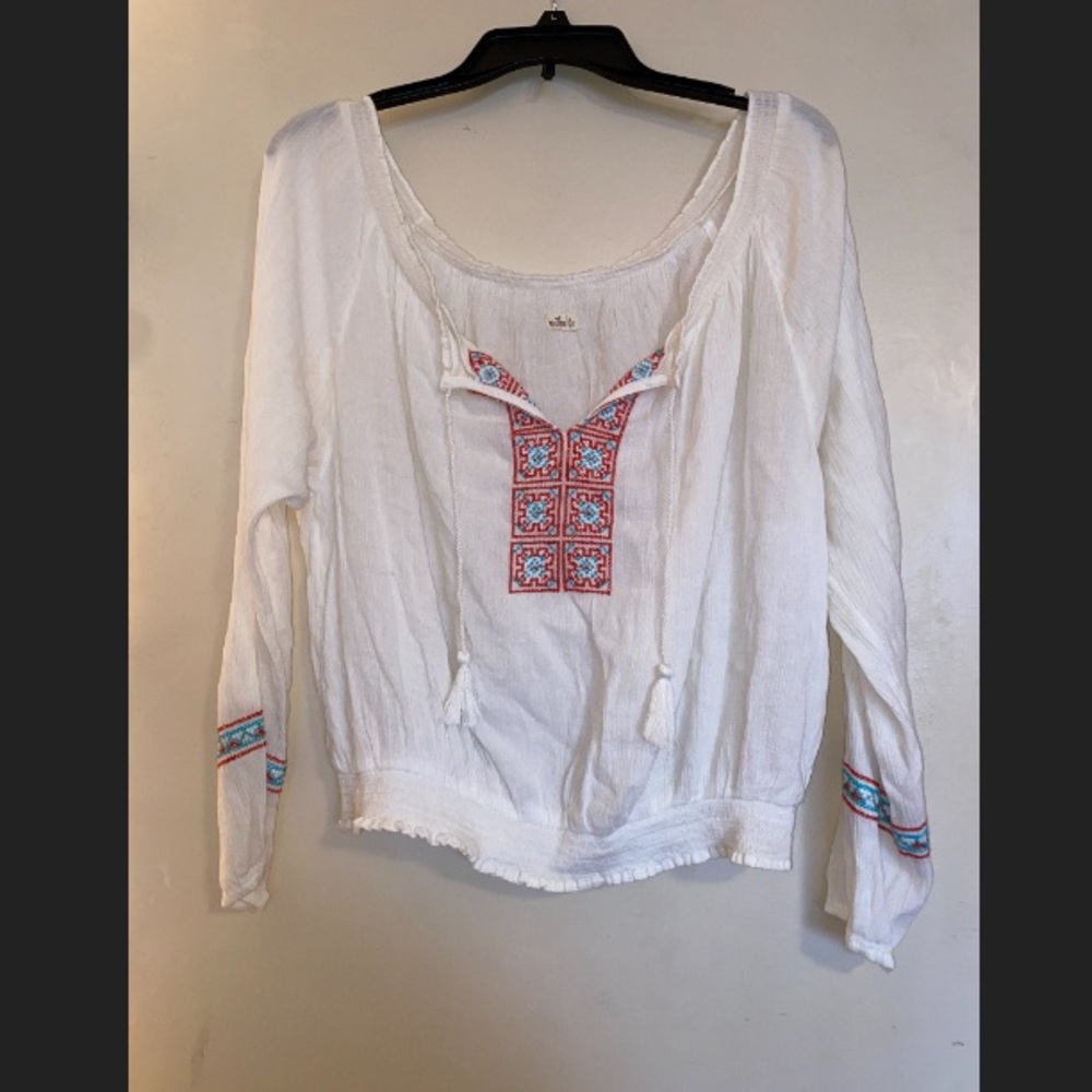 Hollister off the shoulder top